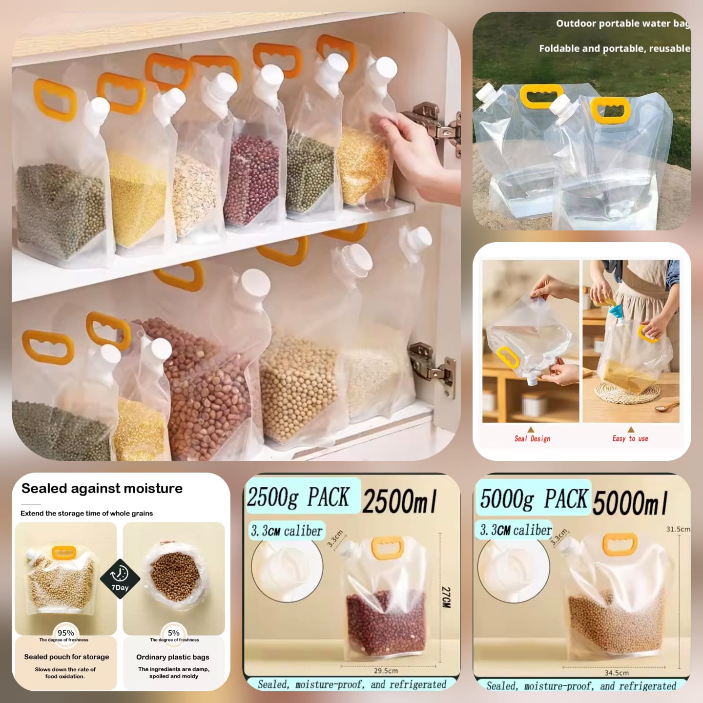 Cereal Sealed Bags 