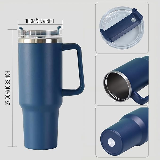 40Oz / 1.18L Vacuum Insulated Stainless Steel Tumbler – Mix & Random Colours thumbnail 4