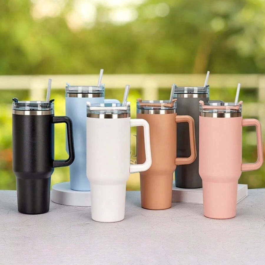 40Oz / 1.18L Vacuum Insulated Stainless Steel Tumbler – Mix & Random Colours thumbnail 5