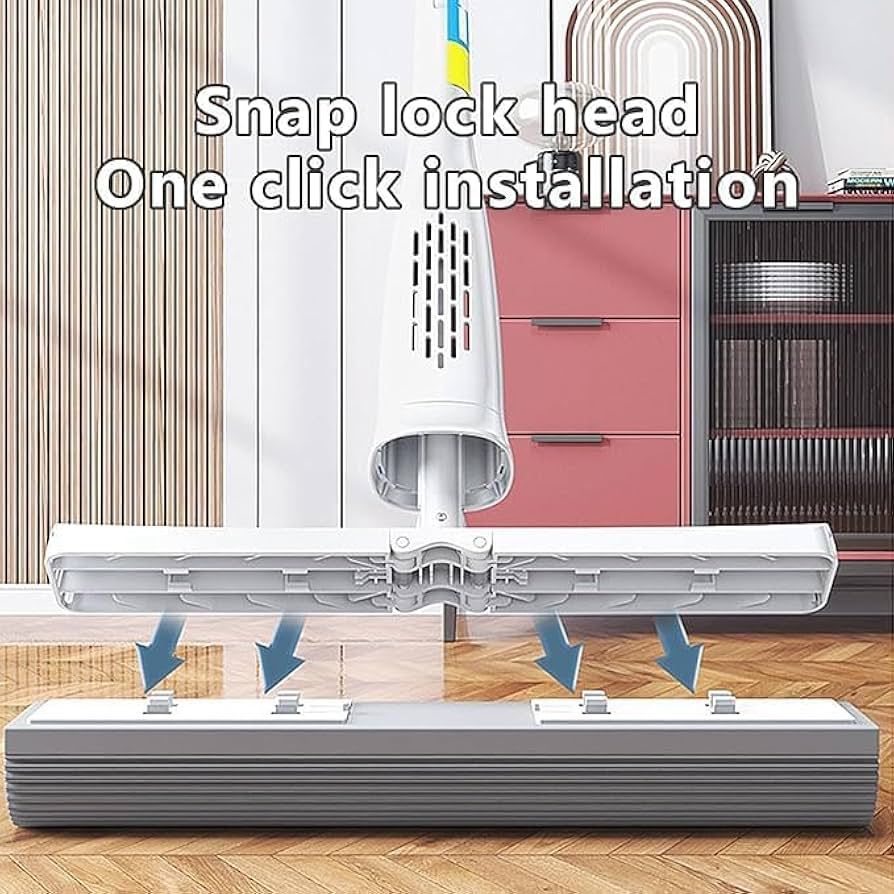 Adjustable Folding Mop Stick – Convenient & Space-Saving