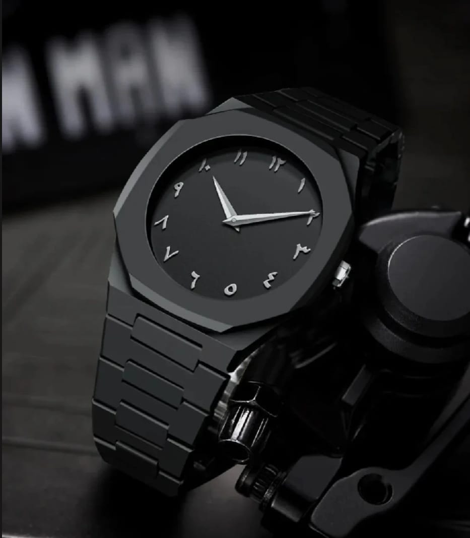 Aura Arabic Watch (Black) Without Box