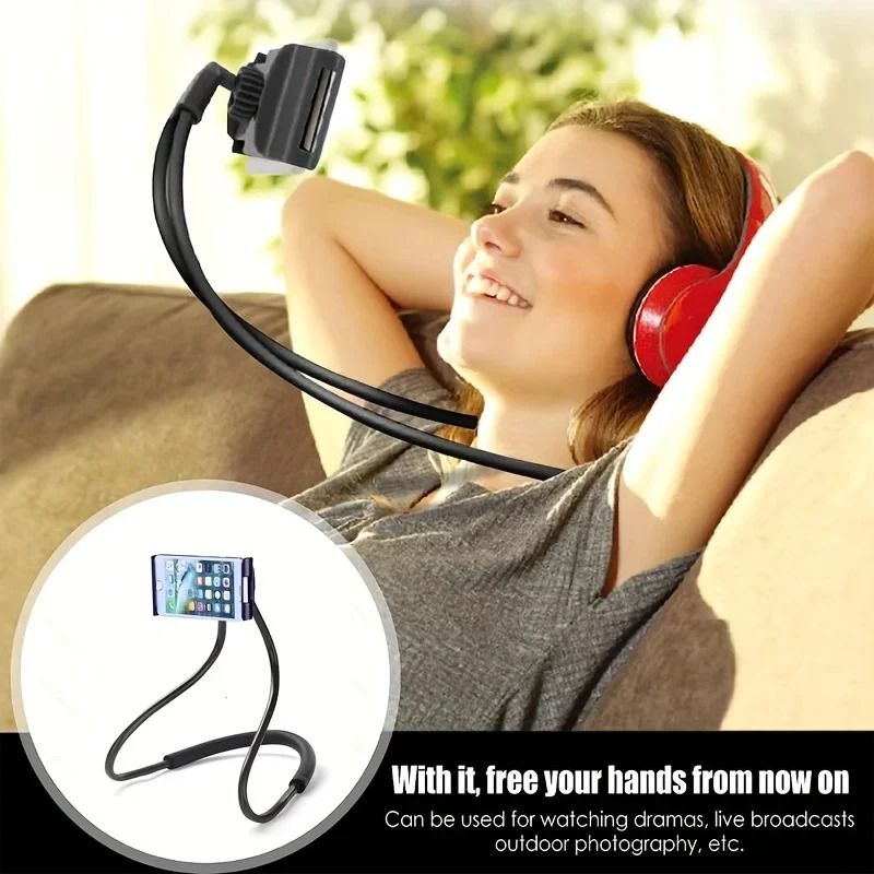 Ergonomic Neck Mobile Holder – Perfect for Indoor & Outdoor Use