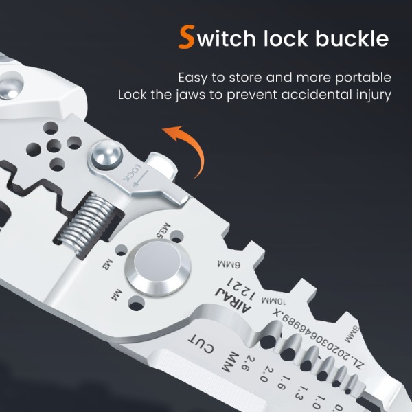 Multi-function Wire stripper and Cutter-10in1