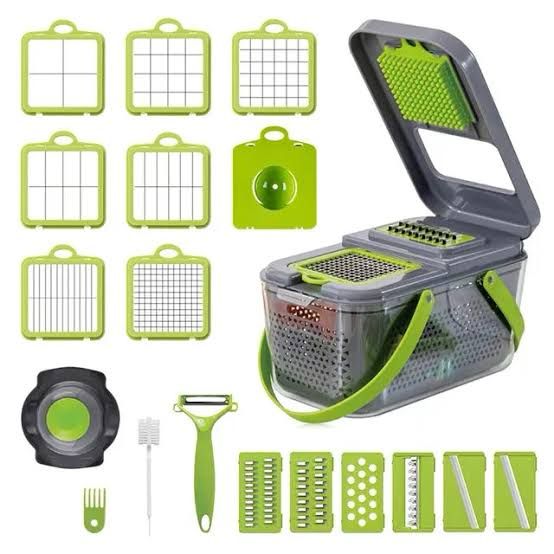 _*22-in-1 Multifunctional Vegetable Slicer 