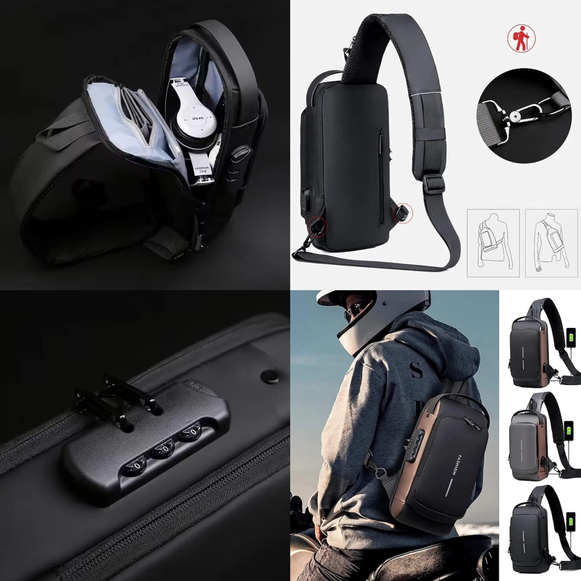 Crossbody Chest Bag