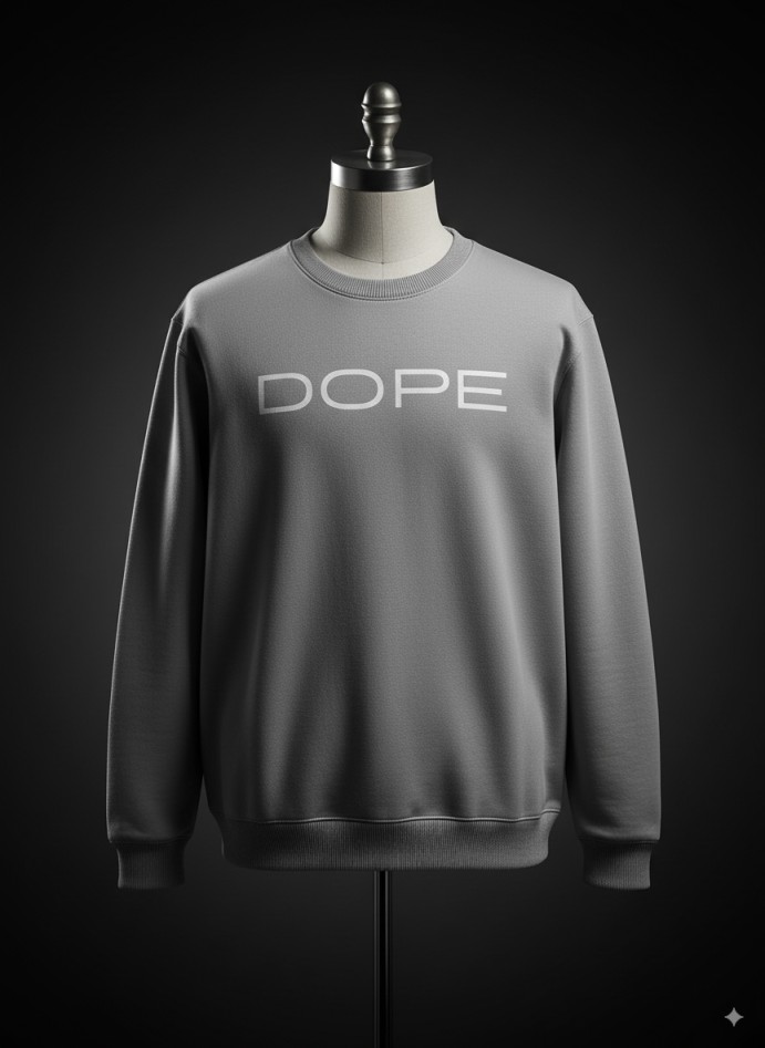 1 Pc Men's Cotton Printed Sweatshirt