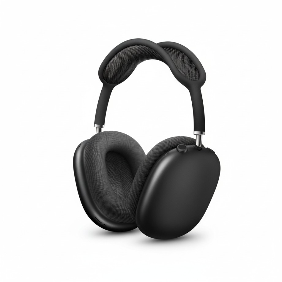 Black ABS Plastic Headphone – Durable & Stylish Design