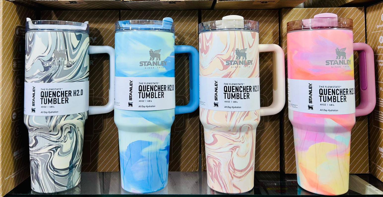 40oz Printed Stanley 304 Stainless Steel Tumbler – Premium 1200ml Vacuum Flask